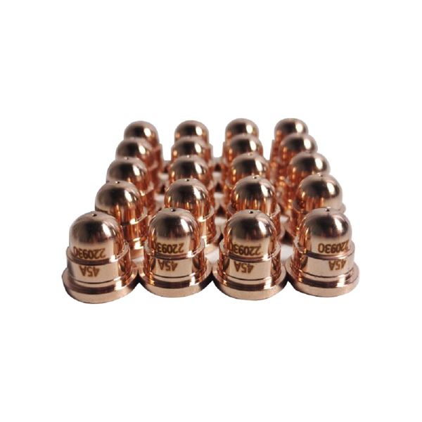 (20pcs) 等离子数控切割机嗨宝45喷嘴220930电极220842保护帽220931涡流环 喷嘴220930-1