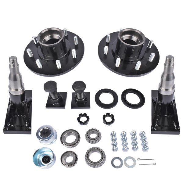 海运集装箱车轮 Container Wheels 8x 6.5 Lug Container Mobile 8000LB Hub & Spindle Kit Heavy Duty-1