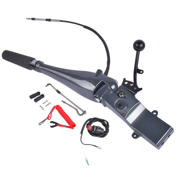 转向手柄 697-W0084-00-4D Steering Tiller Handle Assembly For Yamaha Outboard Motor 2T 69D Enduro E60HMHD 697-W0084; 48HP 55HP-2