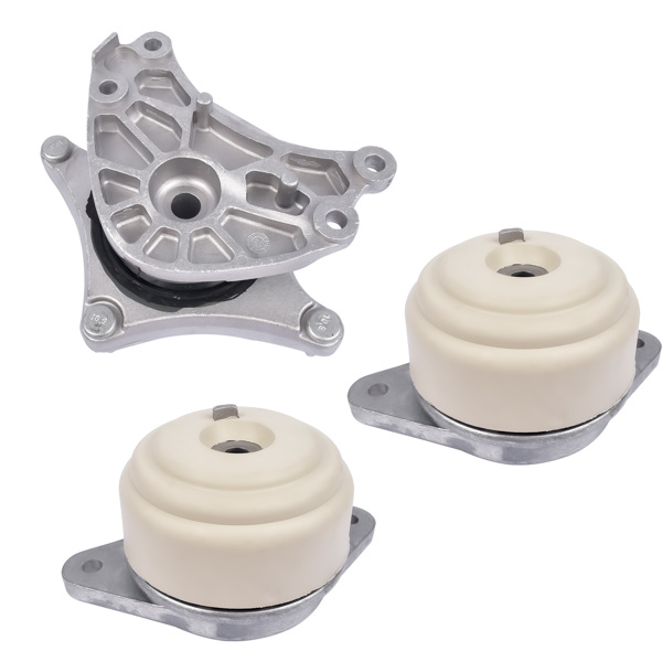发动机支架 Hydraulic Engine Motor Transmission Mounts for Mercedes-Benz C250 C300 E350 GLK350 4Matic 2007-2012 Set 3-2