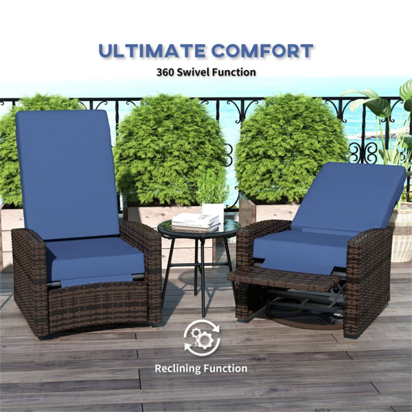 Folding Lounge Chairs / beach chair ( Amazon Shipping)（Prohibited by WalMart）-5