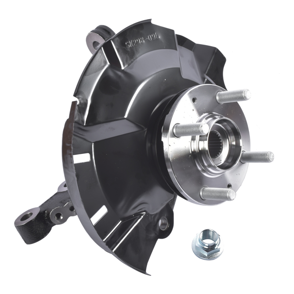 转向节总成 Front Left Steering Knuckle Assembly Steel for Hyundai Accent Dodge Attitude 2014-2017-3