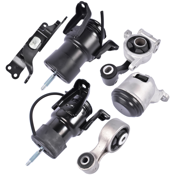 发动机和变速器支架 Engine Motor Transmission Mount Kit for Nissan Altima Maxima 2007-2014 3.5L Auto-3