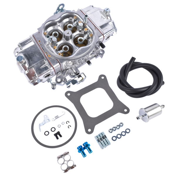 化油器 4 Barrel 850CFM Performance Race Carburetor Double Pumper for Holley 350 400 Engines BR-67201-3
