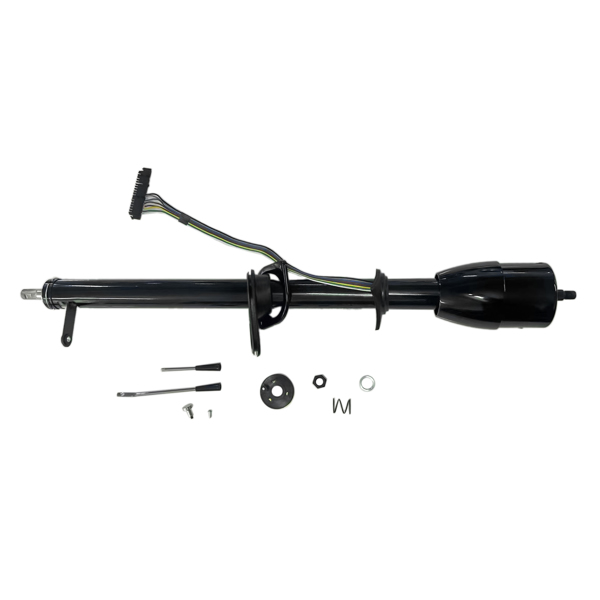A3-汽车转向柱 35" Manual Black Floor Shift Steering Column for 67-72 Chevy/ GMC C10 C20 Pickup-5