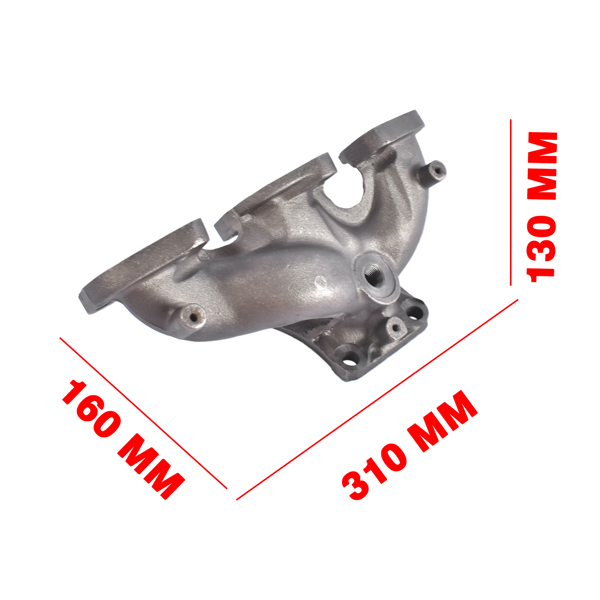 排气歧管 Rear Manifold Flange w/ Gasket for Nissan Altima Murano Quest Maxima INFINITI 2003-2009-3