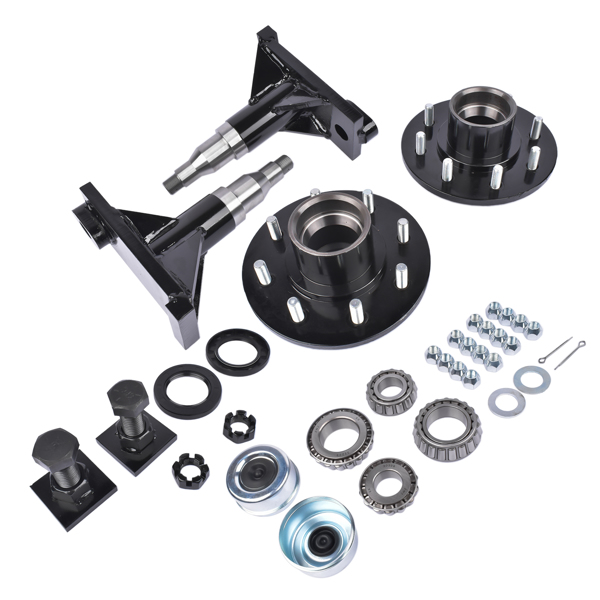 海运集装箱车轮 Container Wheels 8x 6.5 Lug Container Mobile 8000LB Hub & Spindle Kit Heavy Duty-3