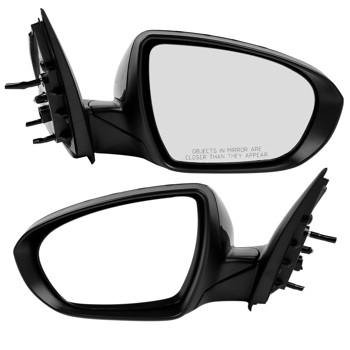 后视镜 2Pcs Mirrors Power Signal Light Heated Manual Folding for Kia Optima 2.0 2.4L 2014-2015 876204C501 876104C501