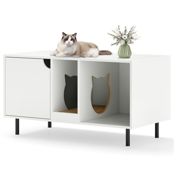 白色猫砂箱外壳 （amazon shipping-发货，WALMART/amazon禁止销售）周末不发货-2