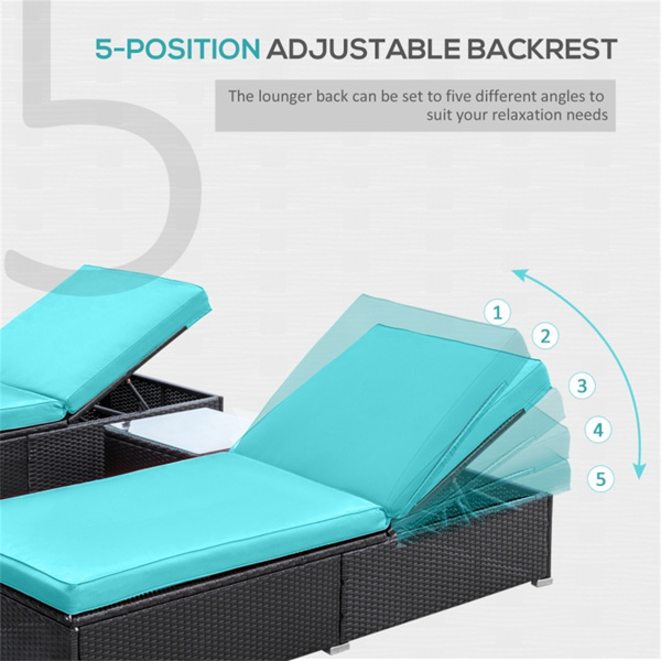 Folding Lounge Chairs / beach chair ( Amazon Shipping)（Prohibited by WalMart）-6