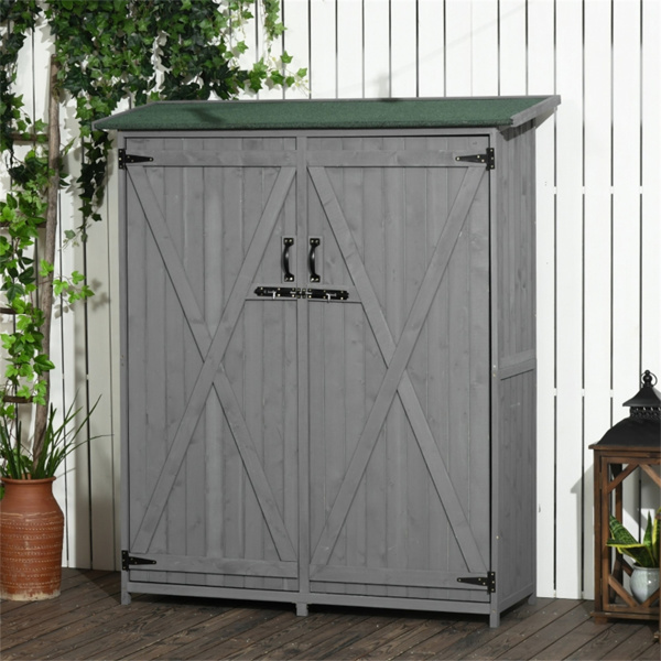 Outdoor Garden Storage Shed Tool House ( Amazon Shipping)（Prohibited by WalMart）-2