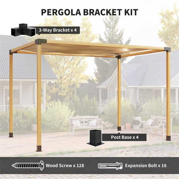  Pergola Brackets （ Amazon Shipping）（WalMart禁售）-4