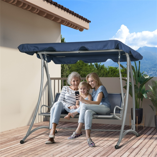 Outdoor Patio Swing Chair ( Amazon Shipping)（ Prohibited by WalMart ）-2