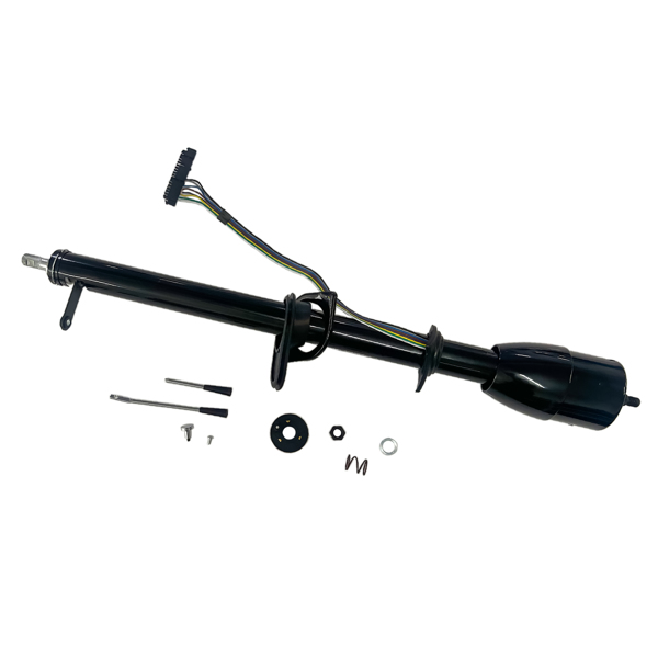 A3-汽车转向柱 35" Manual Black Floor Shift Steering Column for 67-72 Chevy/ GMC C10 C20 Pickup-2