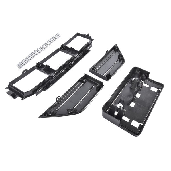前保险杠套装 Front Lower Bumper Corner Grille & Bumper Cover for 2021-2023 Ford F150 F-150 ML3Z17B968BB-5