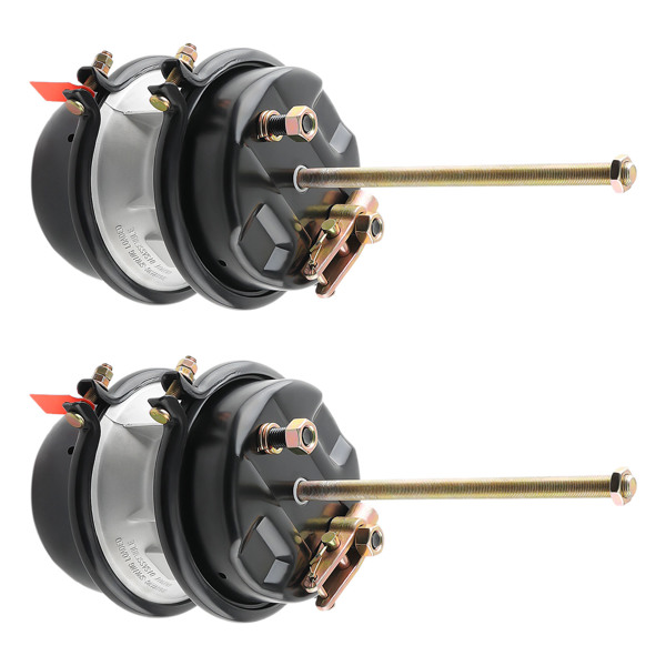 2 x Air Brake Chamber 30/30 Sealed 2.5" / 64 mm Fit For Haldex GC3030 Fit For Bendix: K049898, 802547 Fit For Meritor: 3030TN2-HNTRX-C GC3030，K049898, 802547，3030TN2-HNTRX-C-2