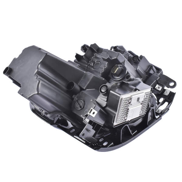 Left Driver Side LED Headlight w/ Black Reflector Replacement for 19-24 Replacement for Ram 2500 3500 6.4L-10