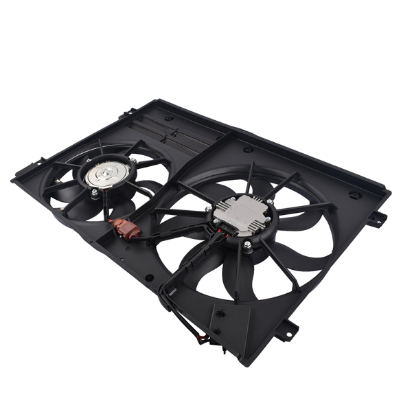 散热器风扇 Radiator Cooling Fan For Audi A3 TT Quattro VW Bora Eos CC Golf l4 Passat 2.0L 1K0121205AD 1K0121205AB-6