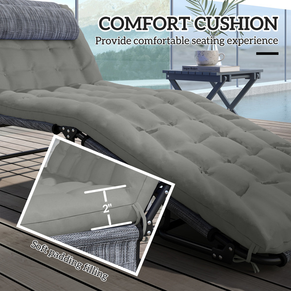 Folding Lounge Chairs / beach chair ( Amazon Shipping)（Prohibited by WalMart）-6