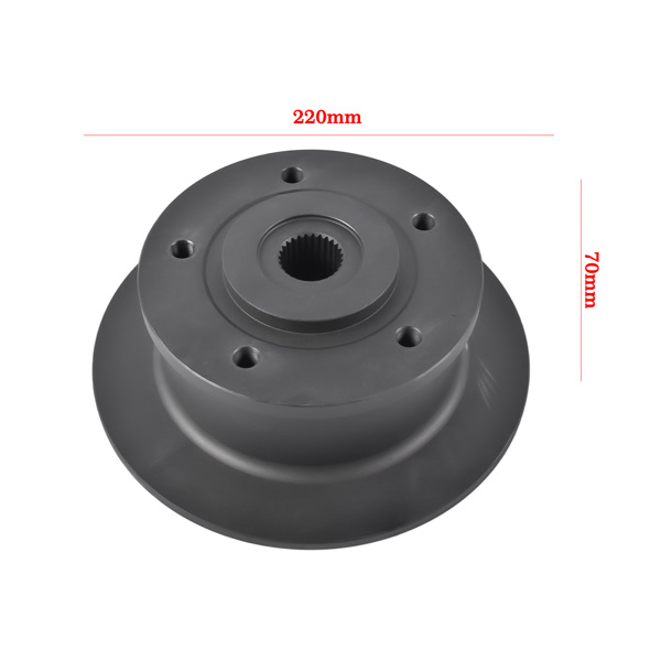 Brake Disc Hub Kit Replacement for John Deere AM142949 Gator XUV 620 625 825 835 850 855 865-5