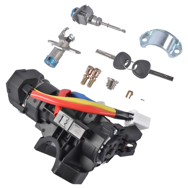 Ignition Lock Housing Assembly with 2 Keys Fit for Hyundai Sonata 1.6L 2.0L 2.4L 2015-2019 81905C2510-6
