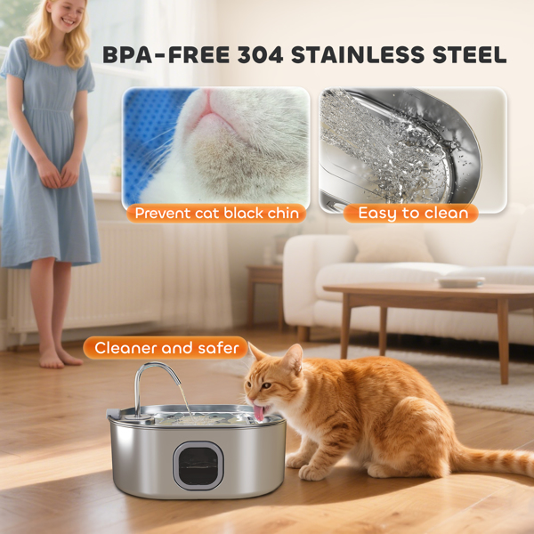 Cat Water Fountain-3