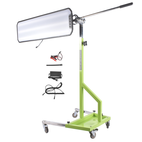 92cm Heavy Duty 12V PDR Light LED Lamp Auto Body Dent Removal Repair Tools Kit Reflection Board with Adjustable Holder-2