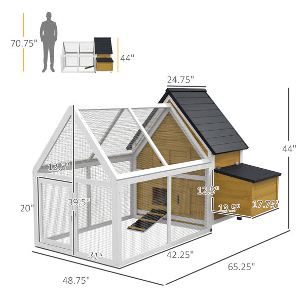 Chicken Coop  ( Amazon Shipping)（Prohibited by WalMart）-2