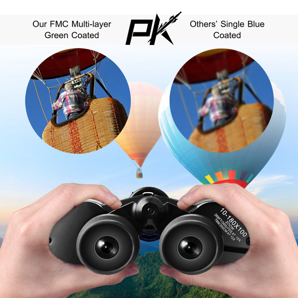 8-24x Binoculars with 50mm Objective Lens, Multi-Layer Coated Aspherical Lenses, High-Grade BAK-4 Prisms, Compact & Portable for Bird Watching, Outdoor, Sports, Concerts, Stargazing-8