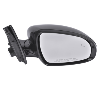 Power Passenger Side Door Mirror Fit for Kia Sportage EX LX SX 2020-2022 Electric Adjustment Black Heated Plastic No Memory 87620-D9131 87620D9131 KI1321251
