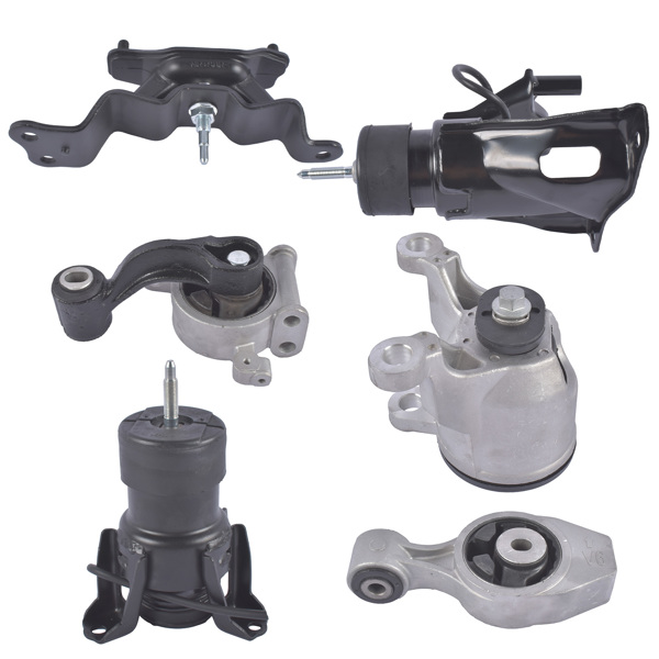 6Pcs Engine Mounts and Transmission Mount Set Fit for Infiniti JX35 QX60 Nissan Murano 3.5L V6 2013-2020 AWD Auto Trans-1
