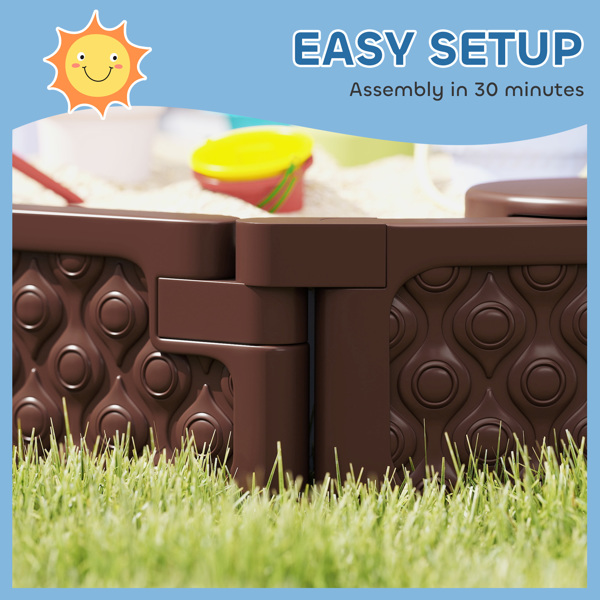 Kids Sandbox with Cover ( Amazon Shipping)（Prohibited by WalMart）-6