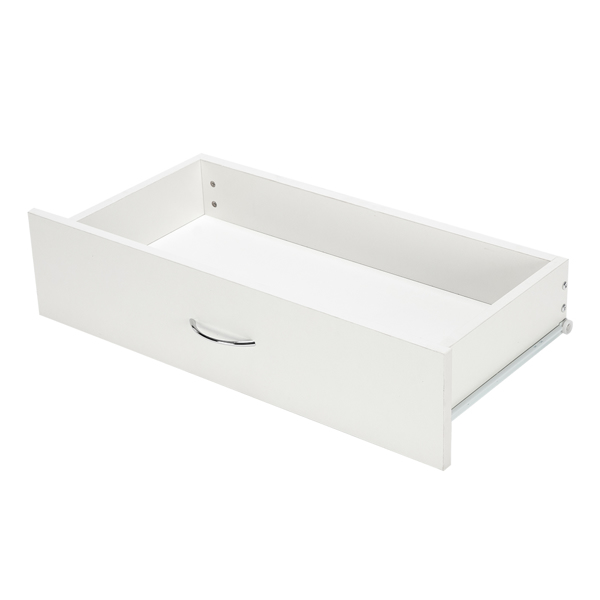 Modern Simple 4-Drawer Dresser White-4