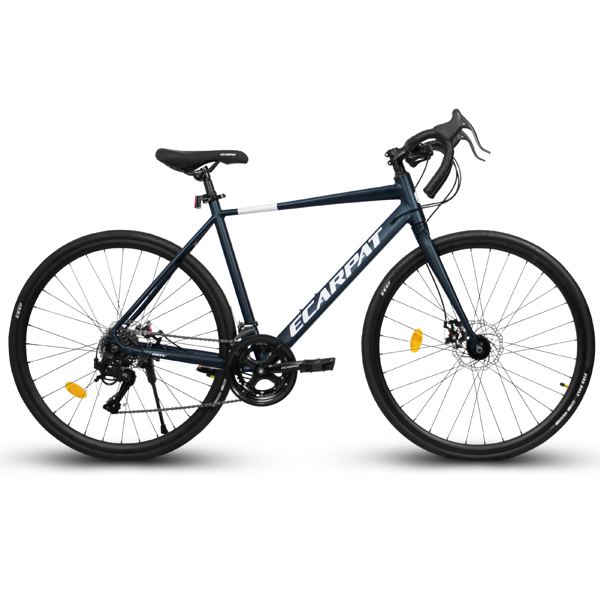 700Cx28 Road Bike, Lightweight Aluminum Frame, Disc Brakes, 16-Speed, Fast Acceleration, Suitable for Men and Women, Ideal for High-Intensity Riding -1