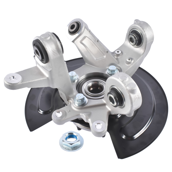 转向节总成 Rear Right Steering Knuckle & Wheel Bearing Hub Assembly 686-278 Replacement for 2011-2019 Ford Explorer AWD-3