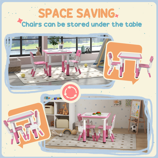 Kids Desk and Chair Set-6