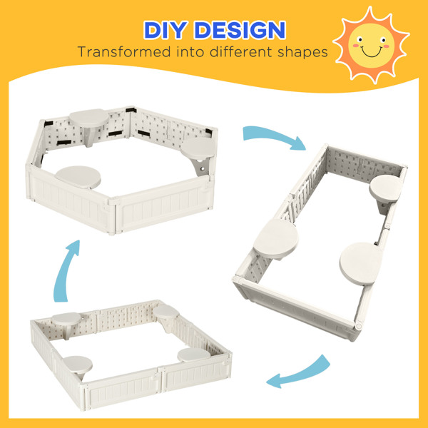 Kids Sandbox with Cover ( Amazon Shipping)（Prohibited by WalMart）-3