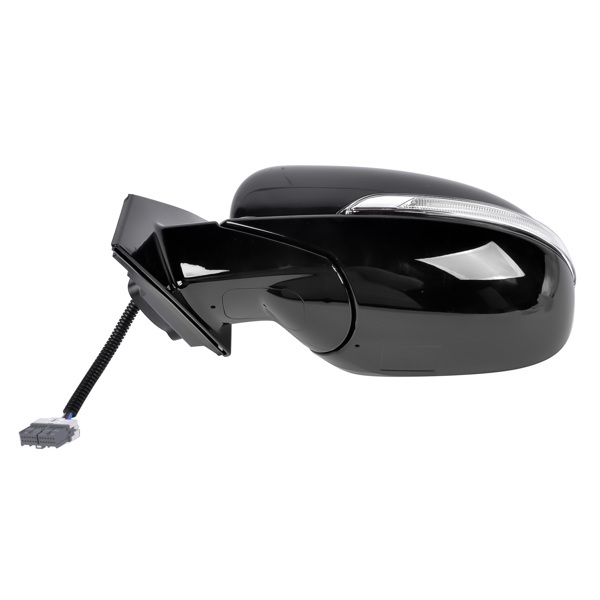 Mirror Driver Heated Signal Manual Folding Fit for Kia Sorento EX L LX SX SXL 2016-2018 without Memory without Puddle Light without Auto-Dimming with Blind Spot Power Adjustment 87610-C6150-4