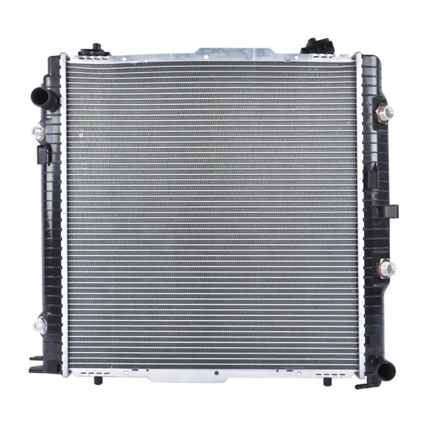 Aluminum Radiator w/ Transmission Oil Cooler Fit for Mercedes-Benz W463 G500 V8 5.0L 2002-2008 G550 2009-2012 G55 AMG 2003-2011 V8 5.5L A461500002 4635000100 4635000200-1