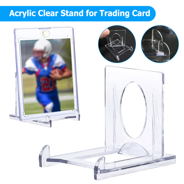 Acrylic Clear Stand for Trading Card Holders Small Display Stand 20pcs-3