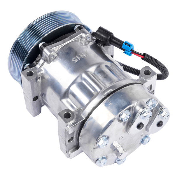A/C Compressor Replacement for 2006-2007 Volvo VNL VNM Base L6 20501067 4493SAN ABPN83304554 5385 4286U1-4