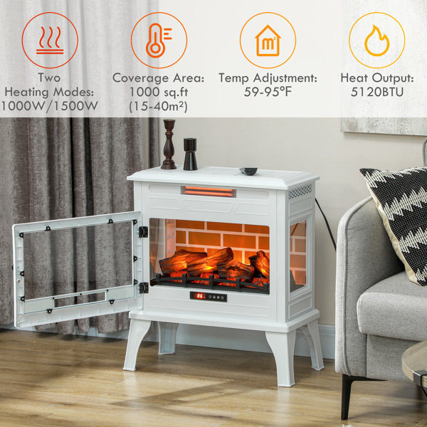 Electric Fireplace Heater-5