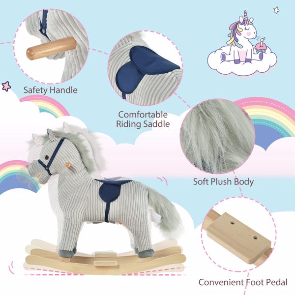 儿童摇马（周末不发货）（ Amazon Shipping）（WalMart禁售）-3