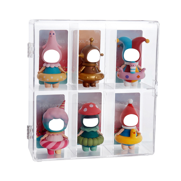 Clear Acrylic Display Case Storage Organizers Box For Collectibles Action Figure-7