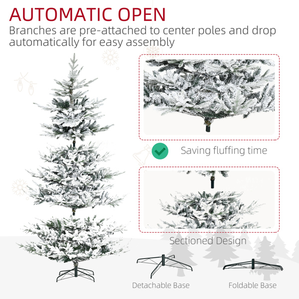 8ft Christmas tree -4