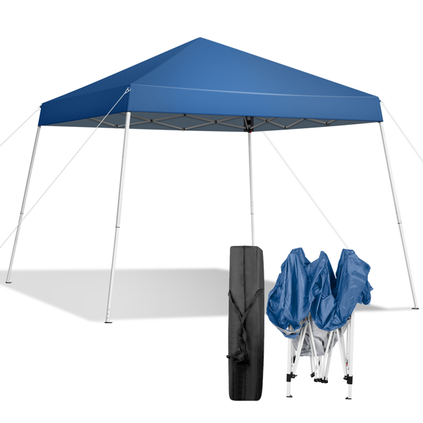 8*8ft Portable Home Use Waterproof Folding Tent Blue-23