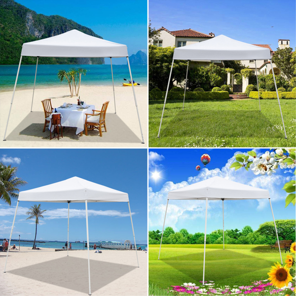 3 x 3M Portable Home Use Waterproof Folding Tent White-56