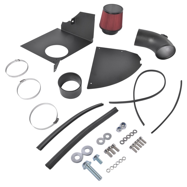 4" Cold Air Intake System Kit with Red Filter Replacement for BMW 2019+ M340i G20 G21, 2020+ M440i G22 G23, 2022+ M240i G42-8