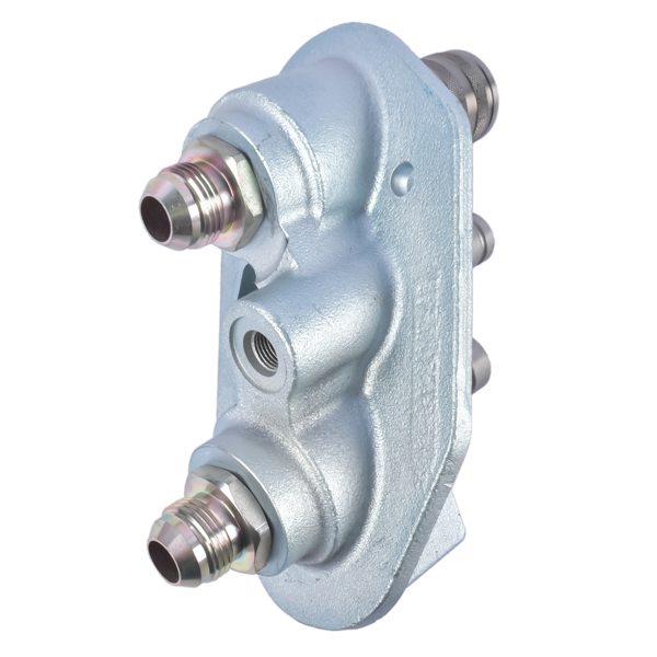 Complete Hydraulic Unit Part Fit for Bobcat S590 Skid Steers 5BD4FH Type Cast Iron 7246784 7141939-3