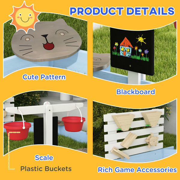 Kids Sandbox with Cover ( Amazon Shipping)（Prohibited by WalMart）-5